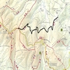 Mappa sentiero 144 Monti delle Cesane
