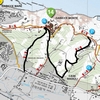 Mappa sentiero 157 Parco Naturale del Monte San Bartolo