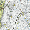 Mappa sentiero 29bis Monte Catria