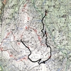 Mappa sentiero 452 Riserva Naturale Statale Gola del Furlo