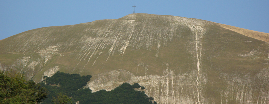 Monte Catria dal versante ovest