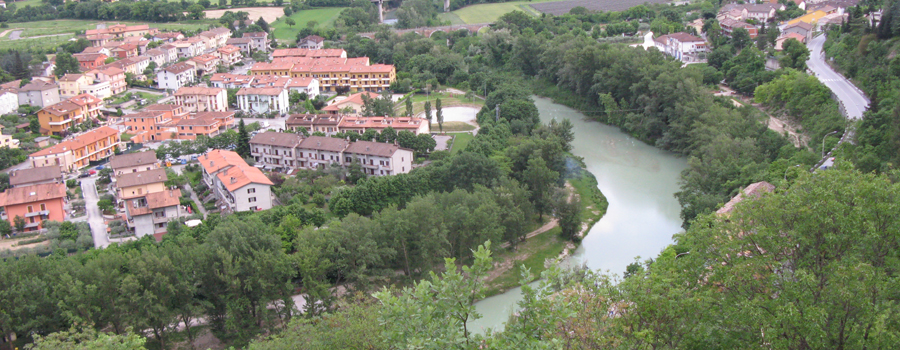Panorama Candigliano Cesane