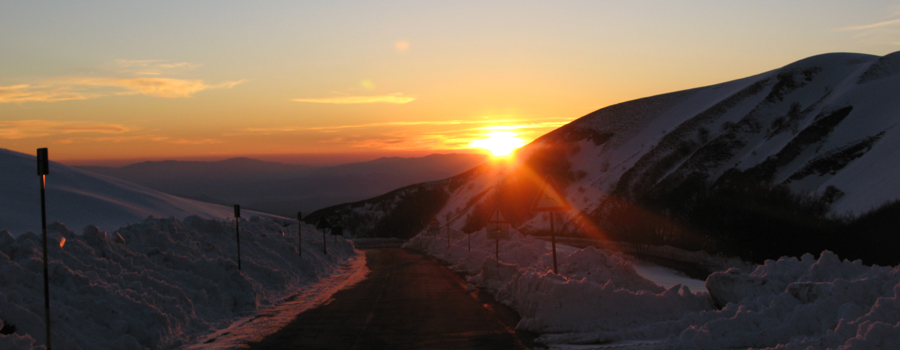 Tramonto dal Monte Nerone