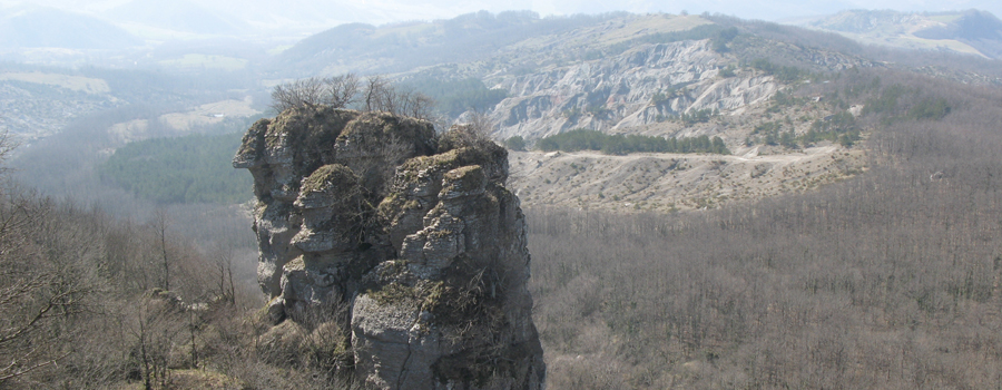 Particolare del Sasso Simoncello