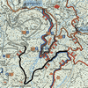 Mappa sentiero 15 Monte Nerone
