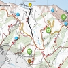 Mappa sentiero 151d Parco Naturale del Monte San Bartolo