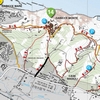 Mappa sentiero 157a Parco Naturale del Monte San Bartolo