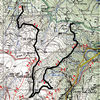Mappa sentiero 440 Riserva Naturale Statale Gola del Furlo