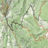 Mappa sentiero 450 Riserva Naturale Statale Gola del Furlo