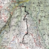 Mappa sentiero 451 Riserva Naturale Statale Gola del Furlo