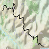 Mappa sentiero 463 Monte di Montiego