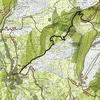 Mappa sentiero 59 Monte Catria
