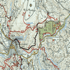 Mappa sentiero 6 Monte di Montiego