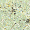 Mappa sentiero 83 Alpe della Luna