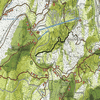 Mappa sentiero Flò Monte Catria