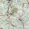 Mappa sentiero Italia Pieia - vetta Monte Nerone